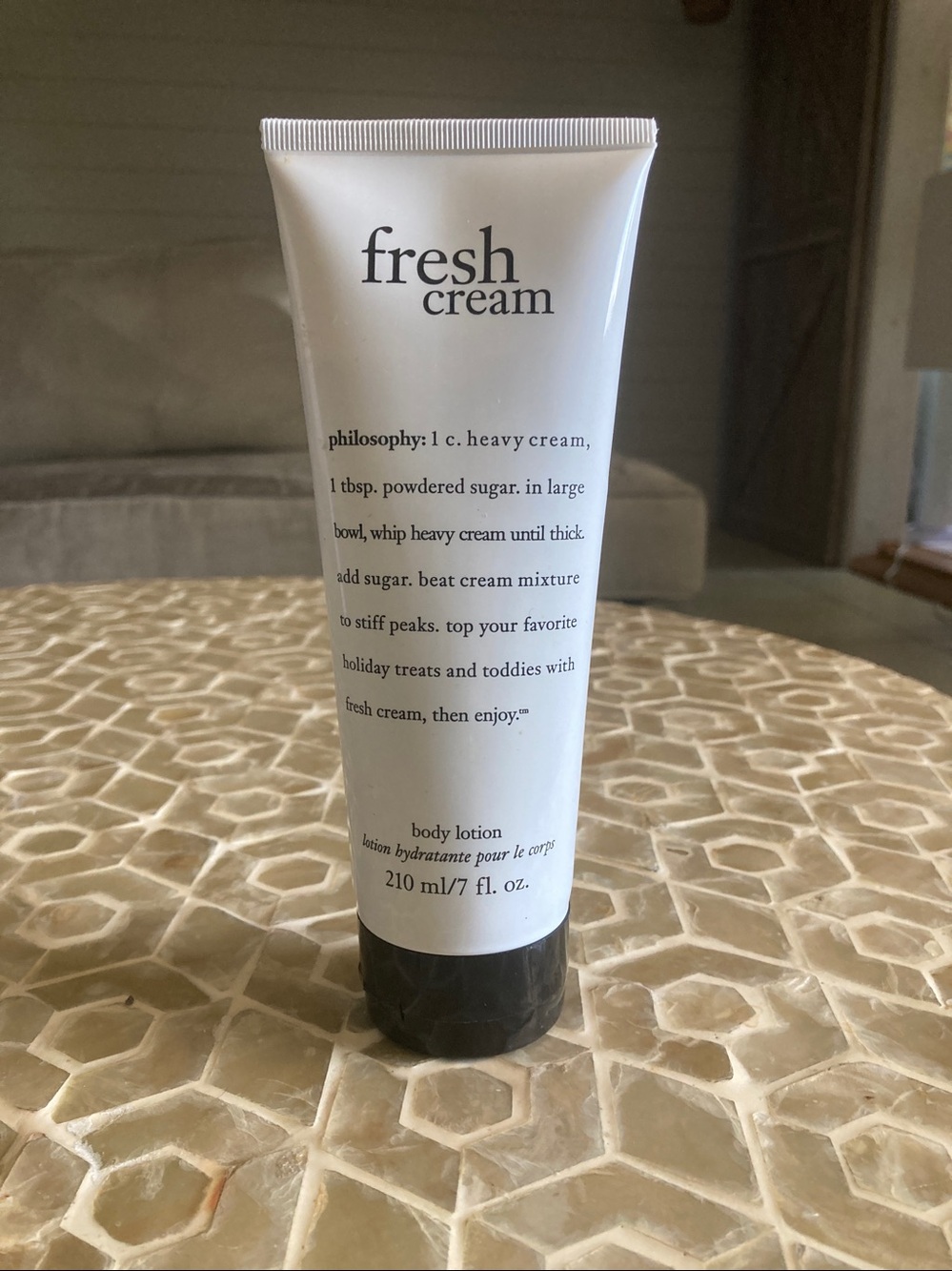 NEW!  Philosophy Fresh Cream Body Lotion (7 fl oz) - Picture 2 of 6